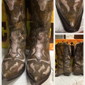 🎉HOST PICK🎉Ladies Corral Cowboy Boots